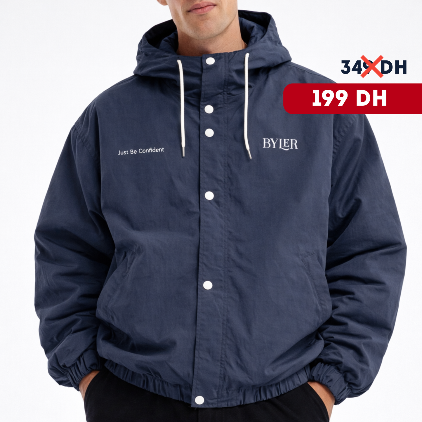 BYLER. Royal oversized jacket