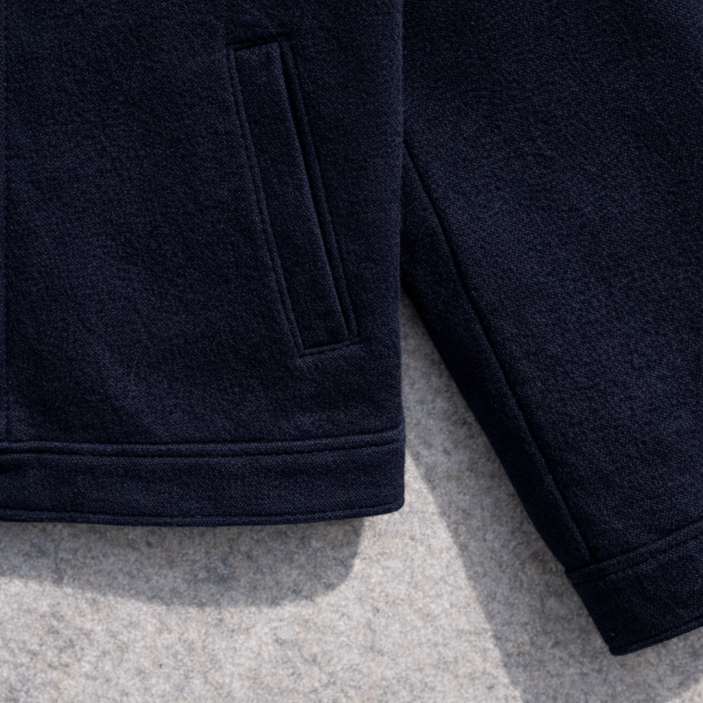 BYLER. BLUE trucker jacket