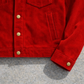 BYLER.  RED trucker jacket