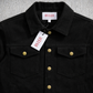 BYLER.  BLACK trucker jacket