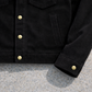 BYLER.  BLACK trucker jacket