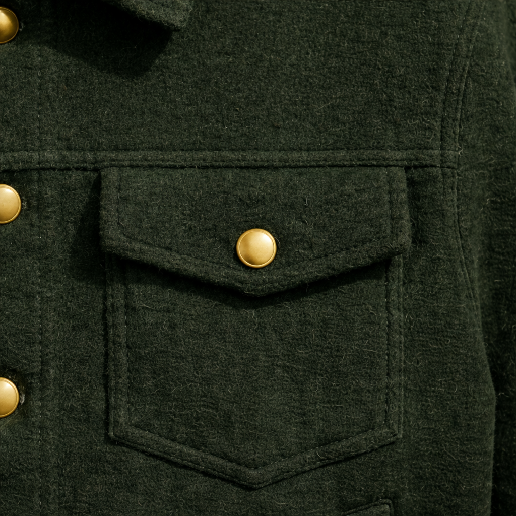 BYLER. GREEN trucker jacket