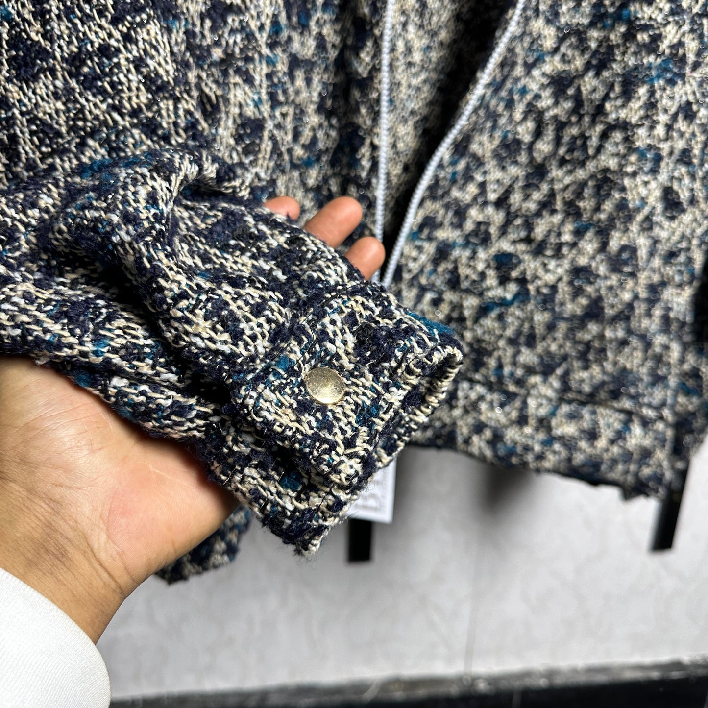 BYLER. BLUETWEED jacket