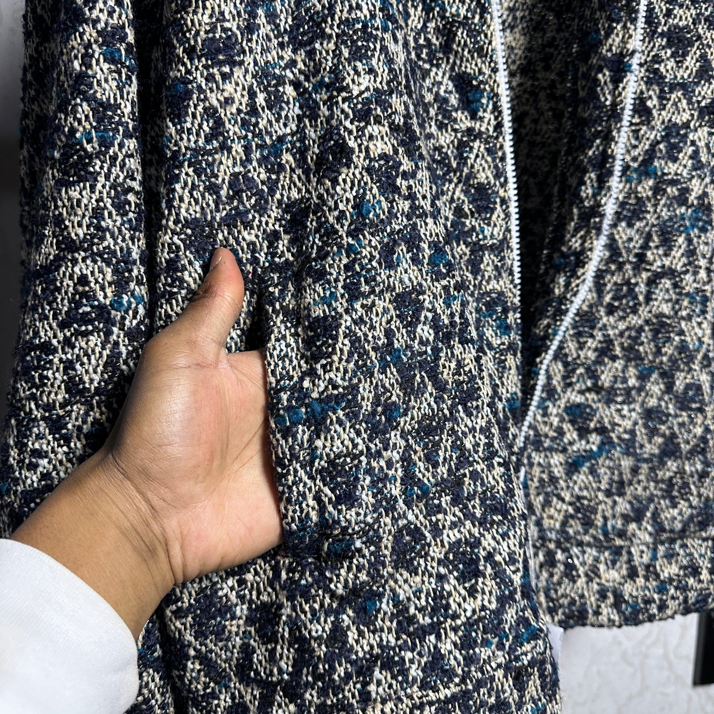 BYLER. BLUETWEED jacket